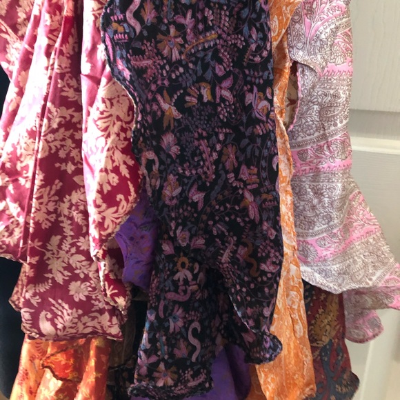 Silk wrap skirt - Picture 4 of 5